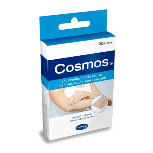 Пластырь Cosmos Water-Resistant Hartmann водоотталкивающий гипоаллергенный 6 х 10 см 5 шт. в Аптеки Столички