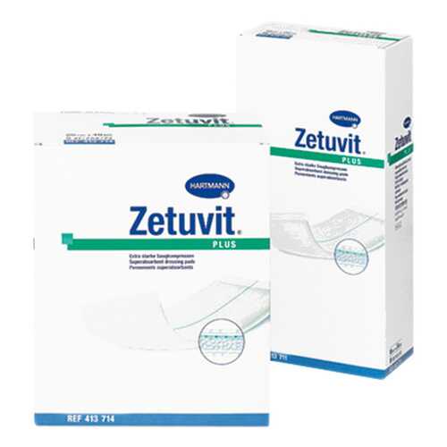 Повязка Zetuvit plus сорбционная стерильная с повышенной впитываемостью 10 х 20 10 шт. в Аптеки Столички