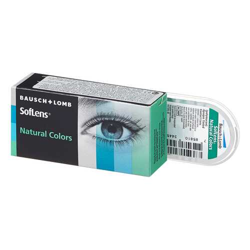 Контактные линзы SofLens Natural Colors 2 линзы -0,50 pacific blue в Аптеки Столички