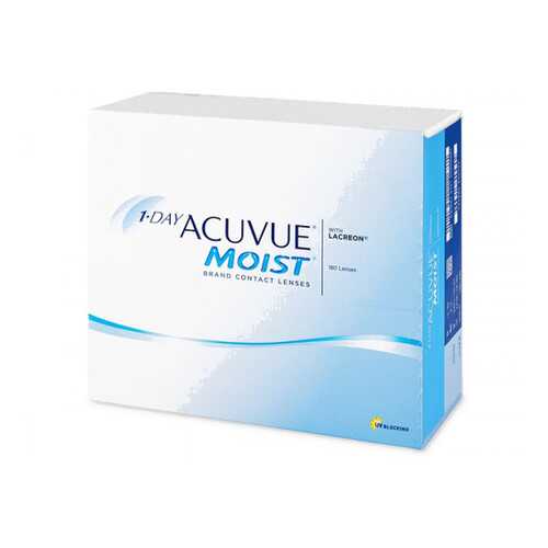 Контактные линзы 1-Day Acuvue Moist 180 линз R 8,5 -0,75 в Аптеки Столички