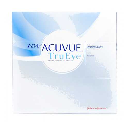 Контактные линзы 1-Day Acuvue TruEye 90 линз R 8,5 -11,50 в Аптеки Столички