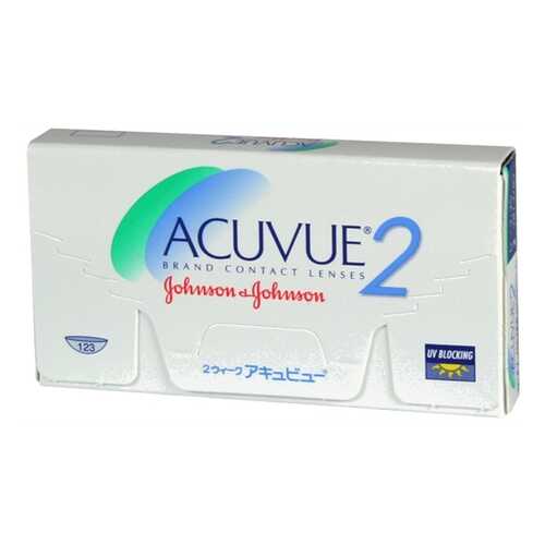 Контактные линзы Acuvue 2 6 линз R 8,3 -0,50 в Аптеки Столички