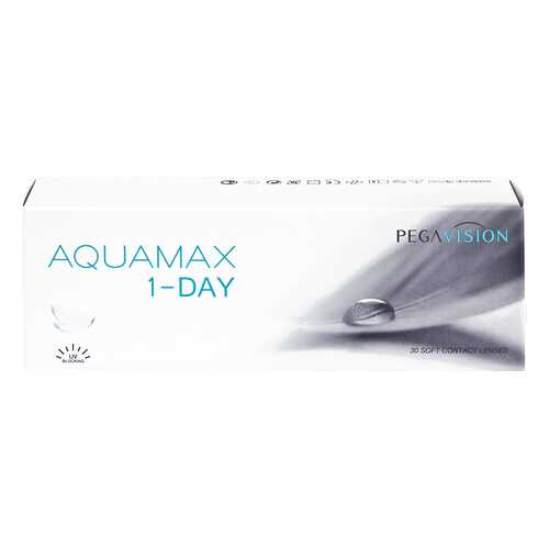 Контактные линзы AQUAMAX 1-DAY 30 линз R 8,6 -1,00 в Аптеки Столички