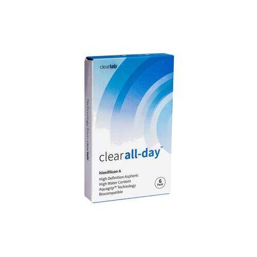 Контактные линзы ClearLab Clear All-Day 6 линз R 8.6 -01,50 в Аптеки Столички