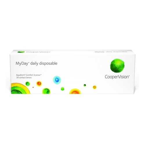 Контактные линзы MyDay Daily disposable 30 линз R 8,4 -4,50 в Аптеки Столички