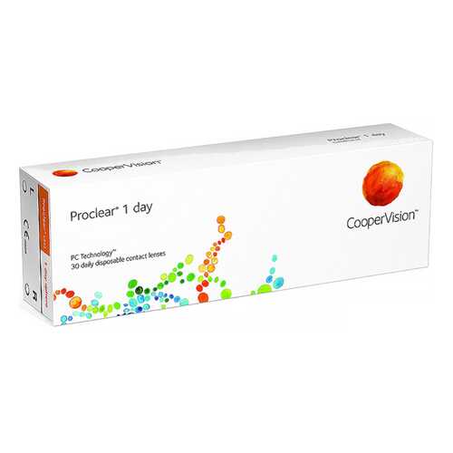 Контактные линзы Proclear 1 Day 30 линз R 8,7 -0,50 в Аптеки Столички