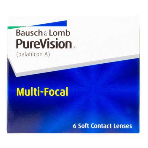 Контактные линзы PureVision Multi-Focal 6 линз low -3,50 в Аптеки Столички