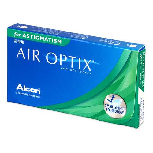 Контактные линзы Air Optix for Astigmatism 3 линзы R 8,7 -1,50/-2,25/90 в Аптеки Столички