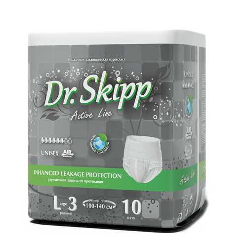 Белье впитывающее для взрослых Dr. Skipp Active Line размер L 10 шт. в Аптеки Столички