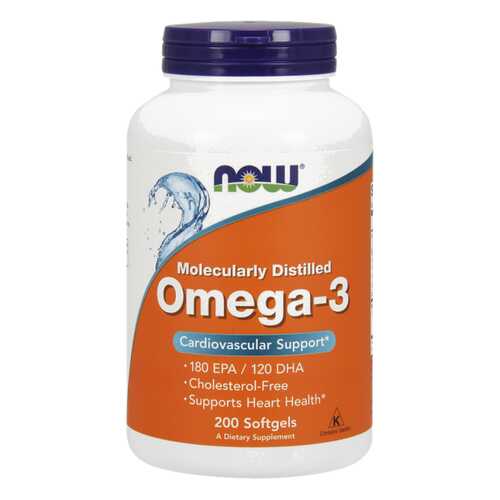 Omega-3 NOW 200 капс. в Аптеки Столички