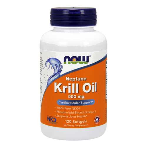 Omega 3 NOW Krill Oil Neptune 120 капс. в Аптеки Столички