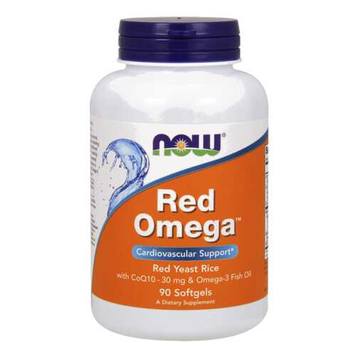 Omega-3 Now Red Omega 90 гелевых капсул в Аптеки Столички