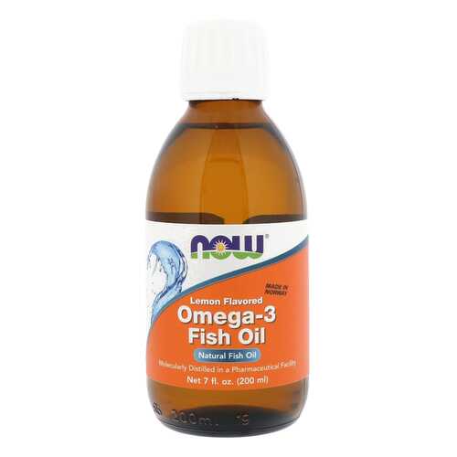 Рыбий жир Omega 3 Now 200 мл лимон в Аптеки Столички